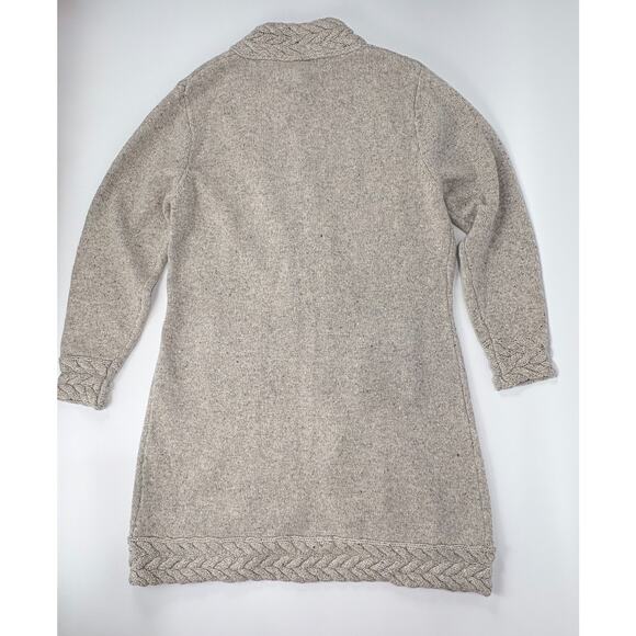 Irelandseye Knit Women Wool Cashmere Boho Gramacore Oversize Cardigan Sweater XL - Picture 7 of 9